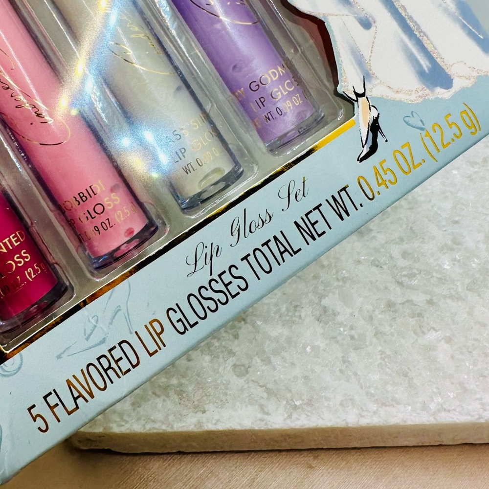 NEW! Taste Beauty 5ct Disney Princess Cinderella Lip Gloss Set - Picture 3 of 8